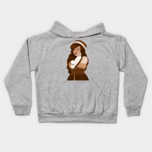 Heidi Cacao Kids Hoodie